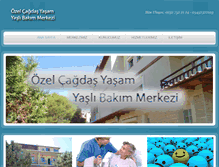 Tablet Screenshot of ozelcagdasyaslibakim.com